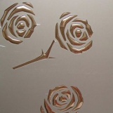 Roses champagner gold